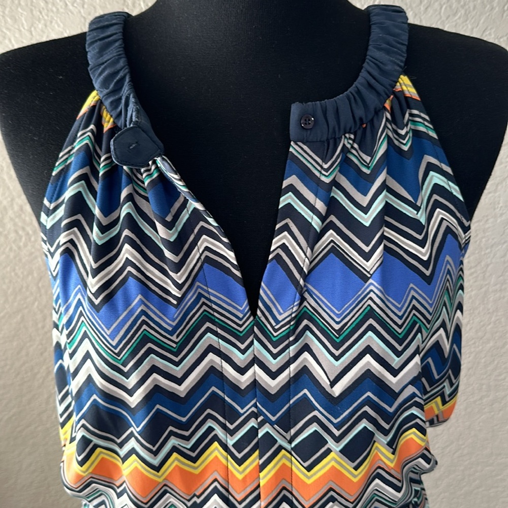 BCBGMAXAZRIA Womens Printed Jersey Dress Size Small - Picture 3 of 12